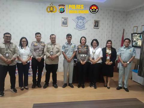 Prioritaskan Keselamatan, Sat Lantas Polres Simalungun Perkuat Sinergi dengan Jasaraharja dan RS