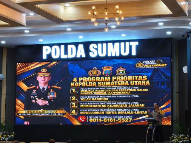 Kapolda Sumut Paparkan 4 Program Prioritas, Perkuat Sinergi Polisi Bersama Masyarakat