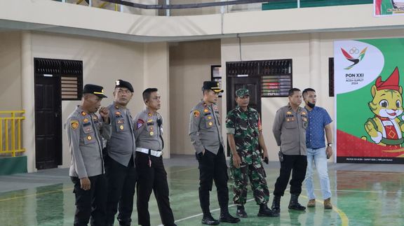 Polres Langkat Cek Kesiapan Venue PON XXI Aceh-Sumut