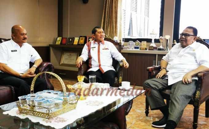Ketua DPRD Sumut dan Bupati Karo Bahas Sejumlah Program Pembangunan Karo 