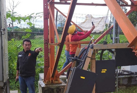 Maling Kabel Tower Ganggu Telekomunikasi di Merek, Tiga Tersangka Ditangkap Satreskrim Polres Karo