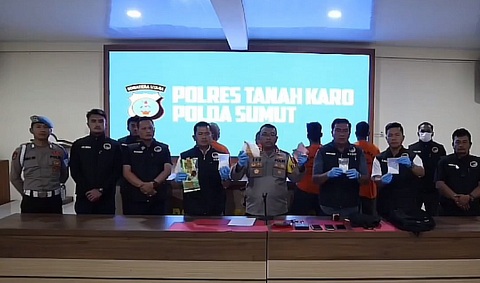 Polres Karo Ungkap Kasus Narkotika 1,2 Kg Sabu, Tersangka Asal Labuhan Batu dan Paluta