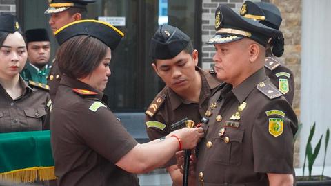 Kejari Karo Serah Terima Jabatan Pejabat Struktural