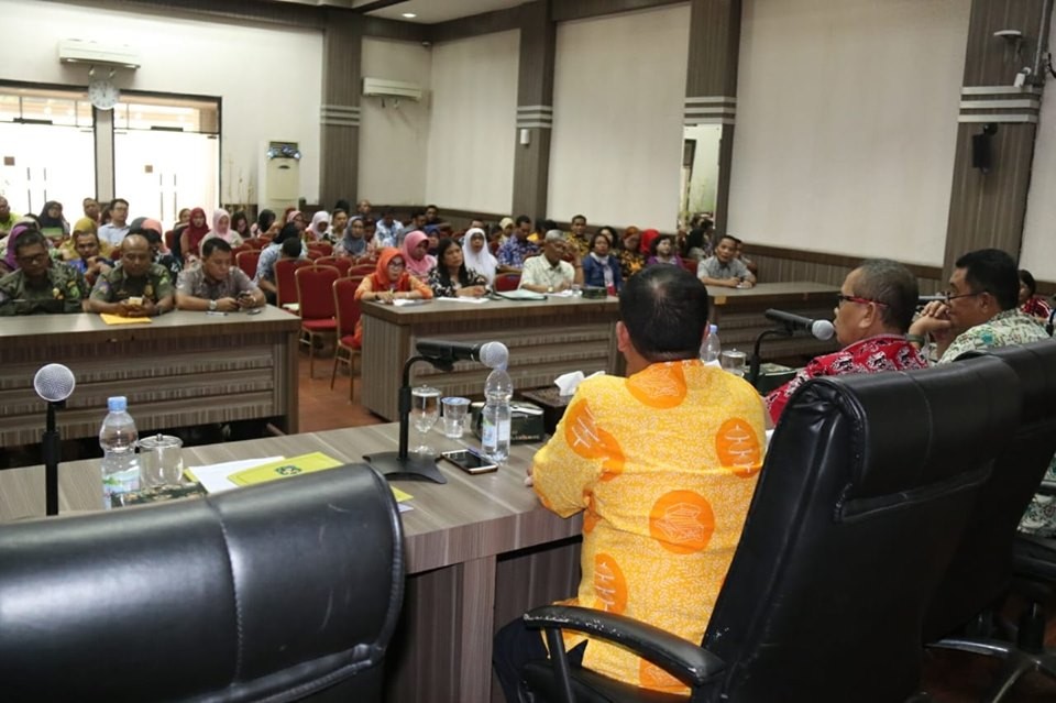 Walikota Pimpin Rapat Persiapan Pelantikan Pengurus KORPRI 2019-2014