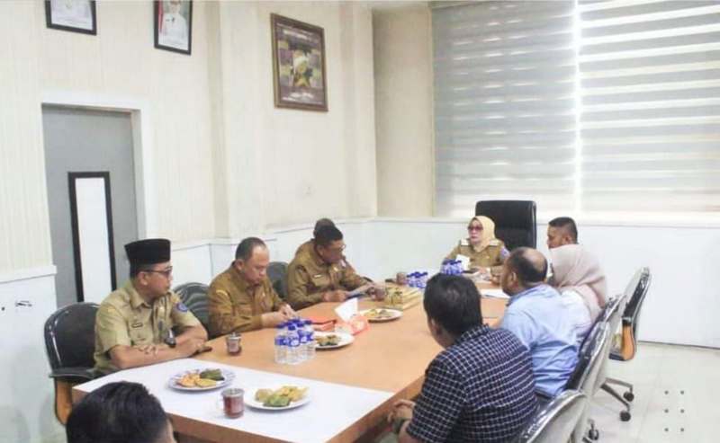 Ketua KPU Silahturahmi Bersama Pemkab Labuhanbatu