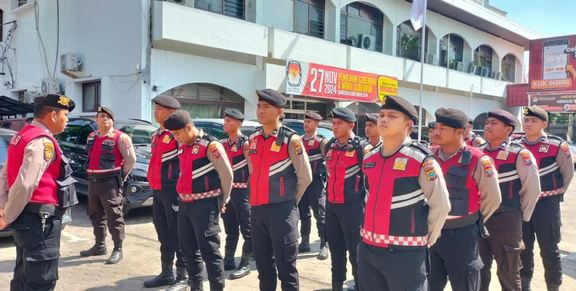 Polda Sumut Siaga Kawal KPU Jelang Pengumuman Persyaratan Administrasi Paslon Cagub dan Wakil