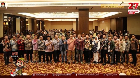 KPU SUMUT Gelar Rakor Persiapan Penyelesaian Perkara Hasil Pilkada 2024