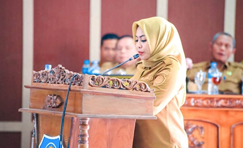 Bupati Labuhanbatu Sampaikan Ranperda Pertanggungjawaban APBD 2025