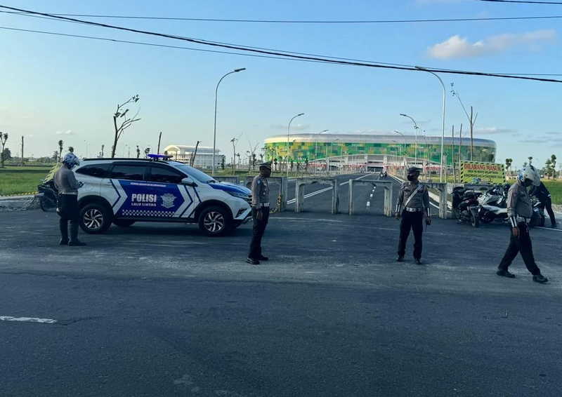 Antisipasi Balap Liar, Sat Lantas Polresta Deli Serdang Razia di Jalan Bandara Kualanamu