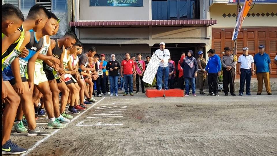 Walikota Sibolga Lepas Lomba Lari 5 K antar Pelajar 