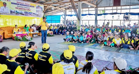 Di Kecamatan Purba, Bupati Simalungun Ajak Tetap Gaungkan Marharoan Bolon