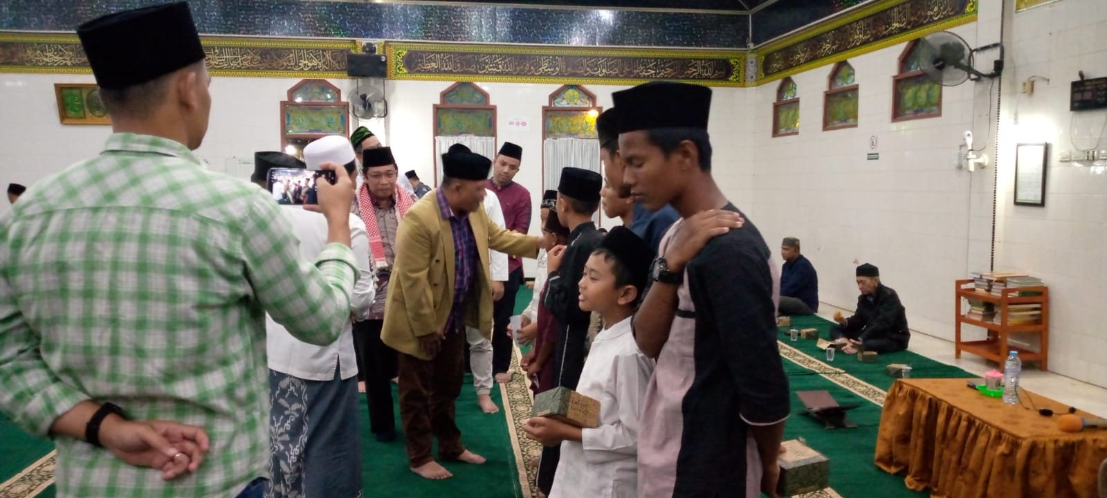 Peringatan Maulid Nabi Muhammad SAW,  Pemkab Taput Serahkan Santunan di Mesjid Syuhada Tarutung