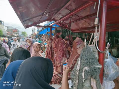 Jelang Ramadan Harga Daging Sapi di Deli Serdang Naik Tembus Rp 160 Ribu per Kg