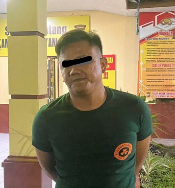 Polda Sumut Amankan Seorang Pria Pengedar Narkoba di Simpang Pos