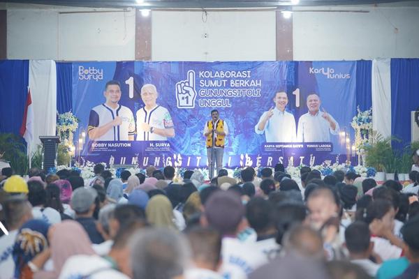 Kampanye di Nias, Bobby Nasution Siap Bawa Nias Jadi Daerah Maju, Tak Lagi Tertinggal