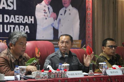 Optimalkan Pendapatan Daerah 2026, Pemkab Taput Gelar HLM dan Evaluasi Kinerja Perangkat Daerah