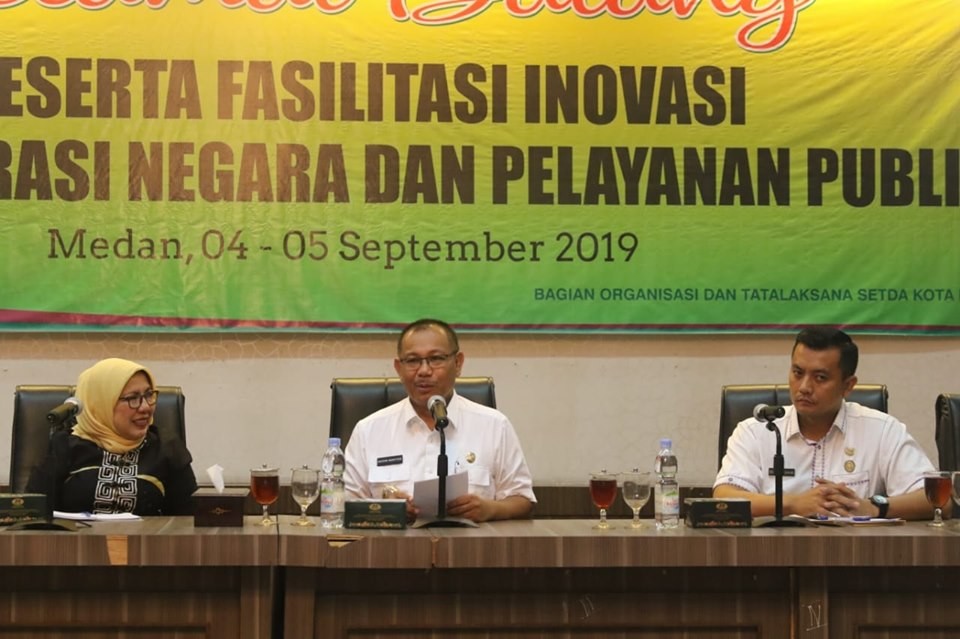 Pemko Medan Fasilitasi Inovasi Administrasi Negara dan Pelayanan Publik di Balai Kota Medan