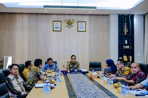 Rico Waas Ikuti Rakor Percepatan Rehabilitasi dan Rekonstruksi Pascabencana