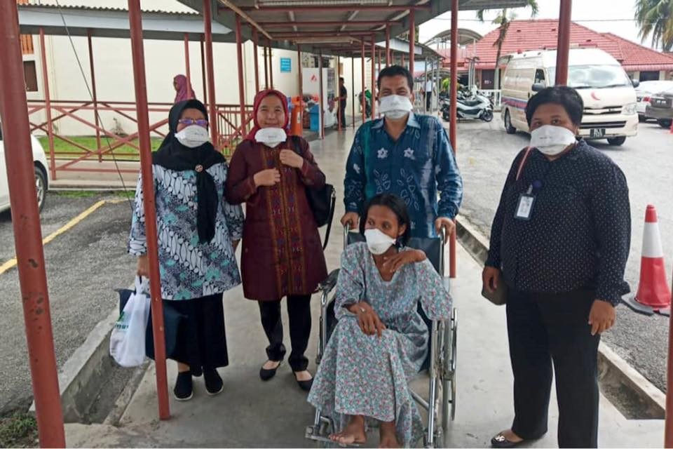 Tim Pemprov Bawa Pulang TKW Asal Sumut dari Rumah Sakit di Penang
