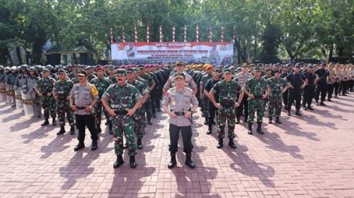 22 Ribu Personil TNI dan Polri Amankan Pemilu di Sumut