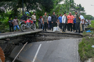 Pemprov Sumut Pastikan Perbaikan Jalan Jembatan Merah–Muarasoma dan Lubukpakam–Galang Tahun Ini