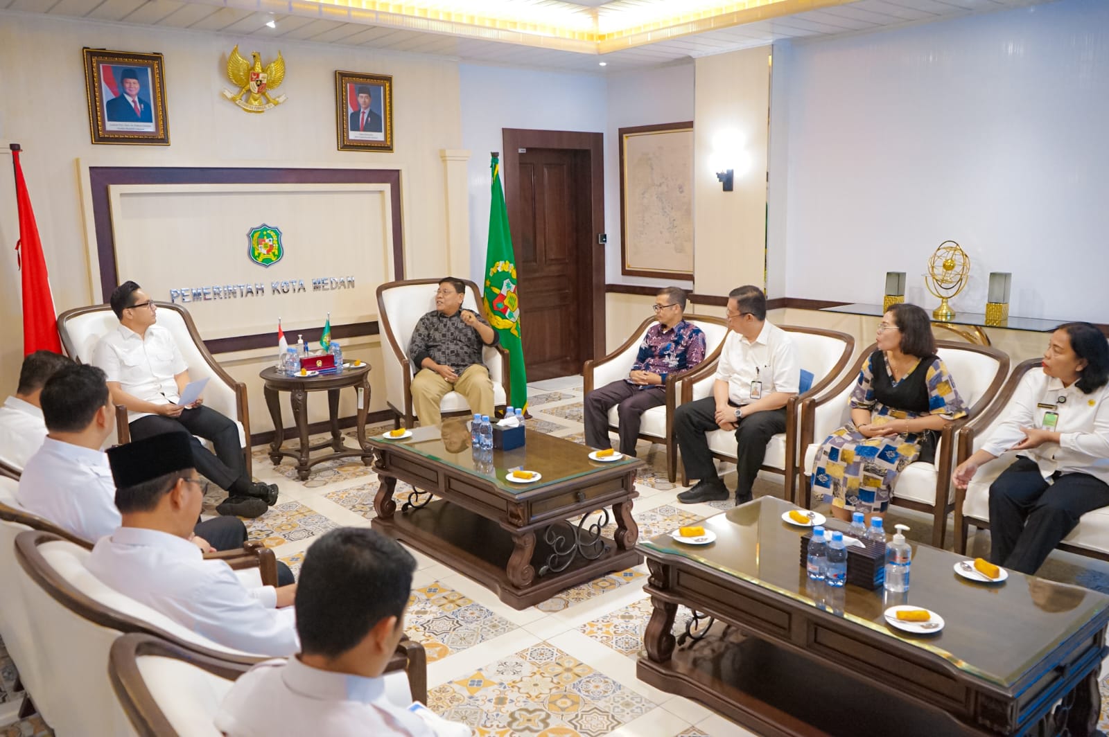 Rico Waas Dukung Kontingen Pesparawi Kota Medan ke Papua Barat