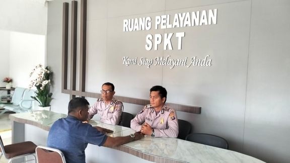 Seorang Polisi Personil Polres Serdang Bedagai Lapor Polisi Usai Dianiaya Sejumlah Pria