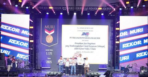 Puncak Perayaan 35 Tahun JNE dengan Bergerak Bersama di GBK Basket Hall