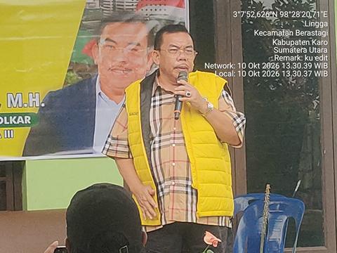 Reses di Desa Lingga Julu Kabupaten Karo, Mangihut Sinaga Serap Aspirasi Warga
