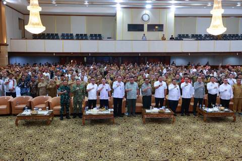 Rakornas Kementan, Bupati Tapanuli Utara Usulkan Penguatan Irigasi
