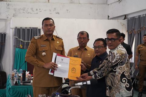 Bupati Toba Sampaikan Nota Pengantar Ranperda Pertanggungjawaban APBD Tahun Anggaran 2025