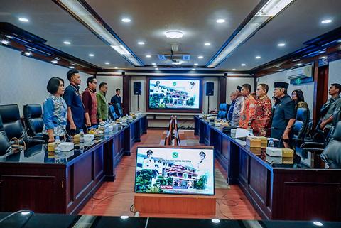 Rico Waas Ajak DPRD Sumut Perkuat Sinergi Dukung Program Strategis Medan