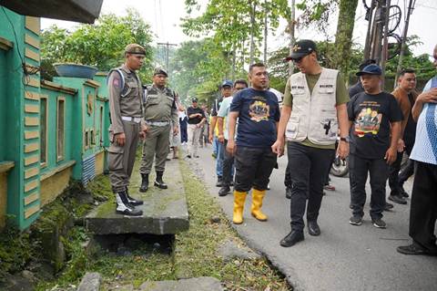 Sapa Warga di Beringin, Rico Waas Siapkan Solusi Banjir hingga 10.000 CCTV