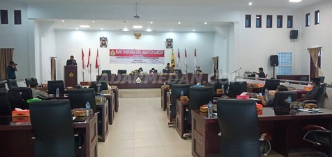 DPRD Samosir Gelar Paripurna Penetapan Hasil Reses II