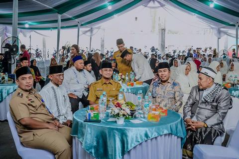 Safari Ramadan di Masjid Nurul Huda, Pemko Medan Salurkan Bantuan dan Santuni Anak Yatim