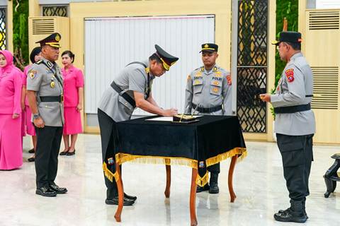 Sertijab Irwasda, Kapolda Sumut Tekankan Penguatan Fungsi Pengawasan