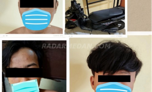 Polsek Dolok Panribuan Amankan Tiga Pelaku Pencurian Asal Kota Siantar