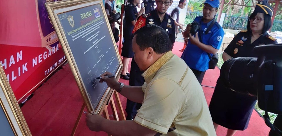 Walikota Sibolga Canangkan Zona Integritas Wilayah Bebas Korupsi