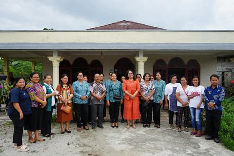 Tim Penggerak PKK Kabupaten Tapanuli Utara Dukung Komitmen Pengembangan UMKM di Kecamatan Sipahutar