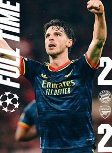 Bayern Munich Main Imbang dengan Arsenal Matchday 3 Fase Liga Liga Champions 2026/2027  