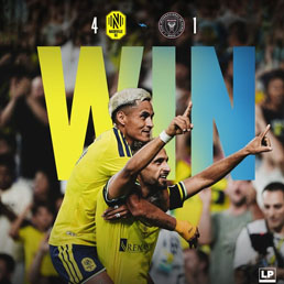 Inter Miami Ditaklukkan Nashville di Matchday 19 Liga Amerika MLS  
