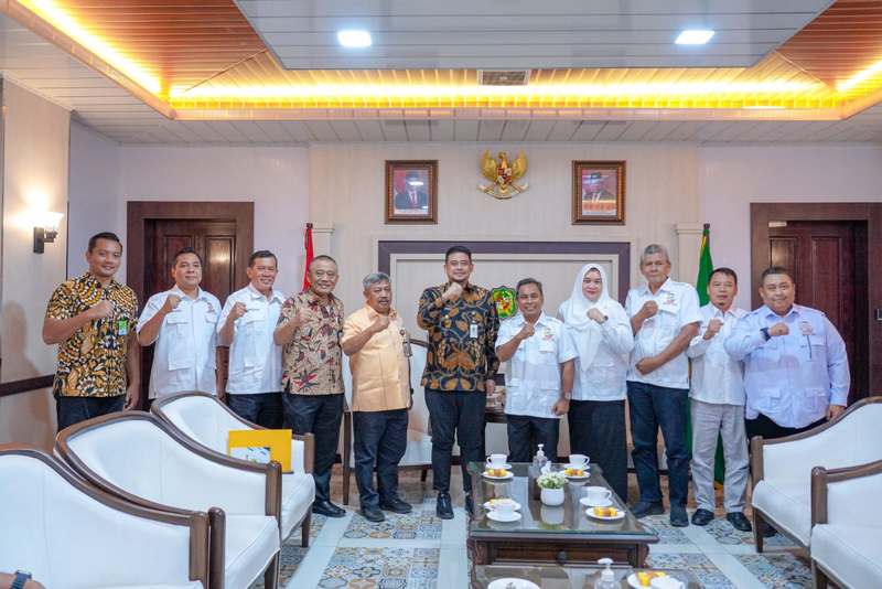 Bobby Nasution Harap DPW Tani Merdeka Indonesia Sumut Dukung Ketahanan Pangan