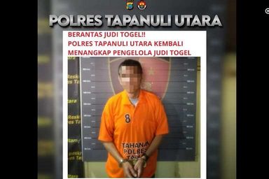 Sat Reskrim Polres Tapanuli Utara Tangkap Pelaku Judi Togel