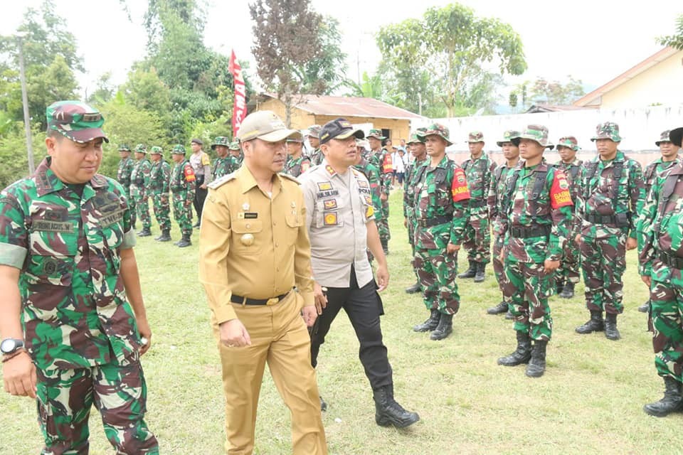 Karya Bhakti TNI Tapanuli Utara Mulai Dilaksanakan