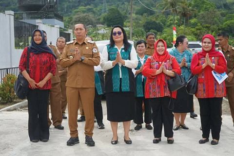 Pemkab Taput Gelar Monitoring 5 Kategori Desa Percontohan PKK Tingkat Provinsi
