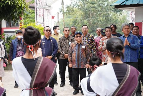 Pemkab Taput Dampingi Mendikdasmen Tinjau Sekolah dan Gelar Dialog Pendidikan