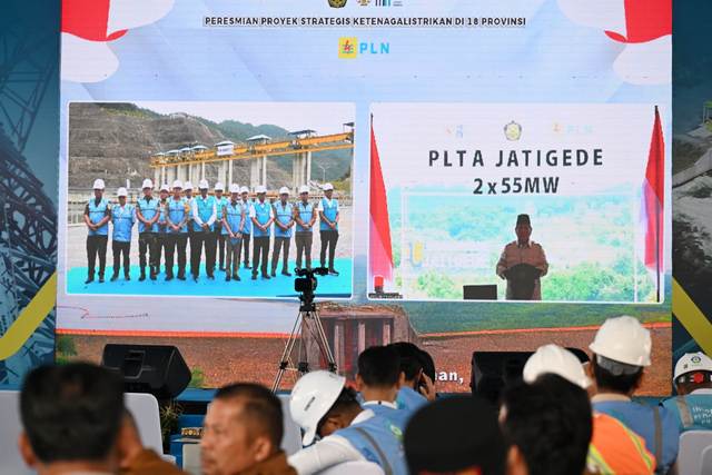 Presiden Prabowo Resmikan PLTA Asahan 3, Pj Gubsu: Sumut Berpeluang Jadi Pusat Energi Terbarukan