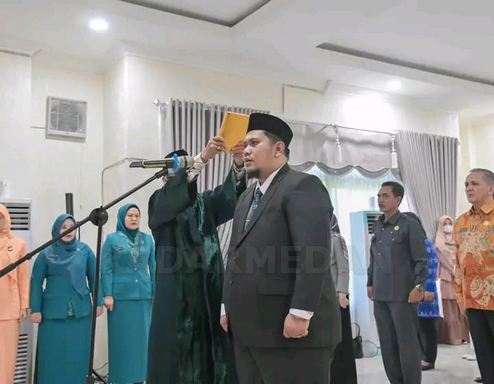 Pj. Wali Kota Lantik Mohd. Ary Junaidi Lubis Jabat Pj. Sekretaris Daerah Kota Padangsidimpuan