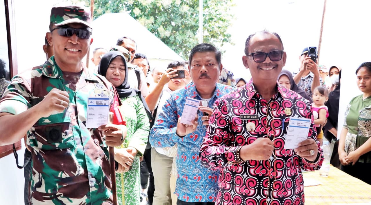 Plt Bupati Simalungun Hadiri Pelayanan KB, Kesehatan Sambut TMMD ke 122 Tahun 2024