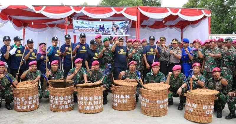 HPSN, Pemko Medan Bersih-bersih di Belawan